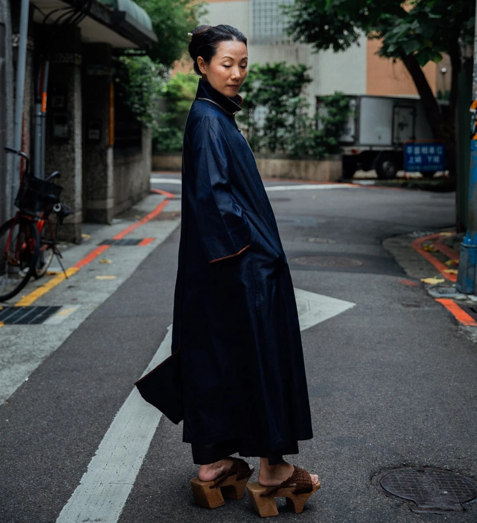Taïwan, 30 octobre 2017. Les vêtements de Sophie Hong : élégants et durables. ©Lucien Lung